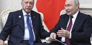 Cumhurbaşkanı Erdoğan ile Rusya Devlet Başkanı Putin’in görüşmesi başladı