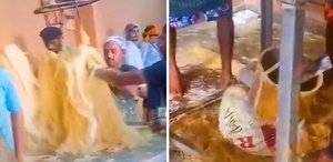 İzlemek mide ister Çıplak ayaklarıyla üretiyorlar