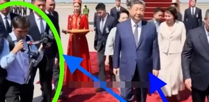 Sen misin Şi’ye yaklaşan Korumaların müdahalesi sert oldu