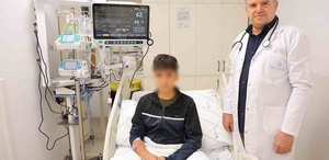 14 yaşındaki çocuk su şişesindeki tuz ruhunu içti ölümden döndü