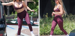57 yaşındaki Jennifer Lopez’in fiziğini gören dönüp bir daha baktı