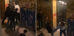 Babaları yaşındaki adamı darbedip telefon ve parasını gasp ettiler