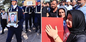 Gemi faciasında ailesi için kendini feda etti Kahraman jandarma uzman çavuşa acı veda