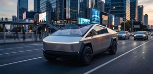 Sürücüsüz taksi dönemi başladı Tesla Cybercab yollara çıktı