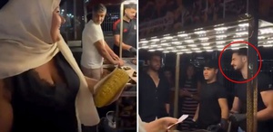 Yüz ifadesine dikkat ’Yakışıklı Mısırcı’yı illallah ettiren kadın
