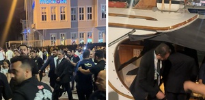 Serdal Adalı derbiden düğüne tekneyle gitti Gecede prim sürprizi