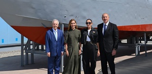 Aziz Yıldırım, Azerbaycan Cumhurbaşkanı Aliyev ile bir araya geldi