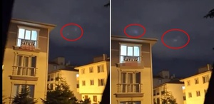 Başkentte gizemli gece Gökyüzünde belirenler merak uyandırdı