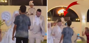 At, sünnet çocuğunu üzerinden attı