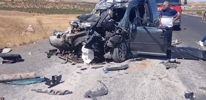 Şanlıurfa’da katliam kaza: 4 ölü, 2 ağır yaralı