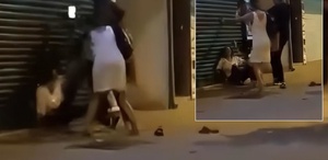 Görüntüleri de var Sokak ortasında kadından şaşırtan karar
