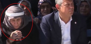Vatandaş okuyup üflediği suyu Özgür Özel’e içirdi