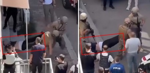 Özel Harekat polisleri, 2 kişiyi öldüren saldırganı binadan böyle çıkardı