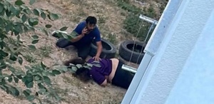 Evinin 3. katından düşen 19 yaşındaki gencin hayati tehlikesi devam ediyor