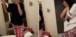 Üniversiteli kızlar, kaldıkları otelde yan odadan gelen sesleri duyunca şoke oldu