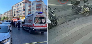 Talihsiz kadın tonlarca ağırlığın altında kaldı O anlar kamerada