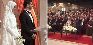 Davutoğlu oğlunu evlendirdi Tüm gözler Erdoğan’ı aradı ama...