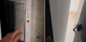 Ebeveyn banyosunun kapısını açınca hayatının şokunu yaşadı