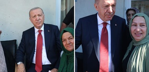 Cumhurbaşkanı Erdoğan, Rize’de komşularını ziyaret etti