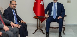 Bakan Fidan, Suriye Türkmen Meclisi Başkanı Mustafa ile görüştü