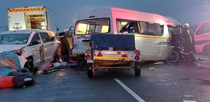 Güney Afrika’da zincirleme trafik kazasında 21 kişi hayatını kaybetti