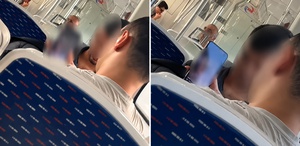 İzmir İZBAN’da skandal görüntü: Toplu taşıma aracında uygunsuz içerik izledi