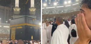 Kabe’ye gidip Fenerbahçe’ye beddua etti: Allah’ım sen bunlara...