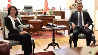 CHP-DEM Parti görüşmesi sonrası Özgür Özel den Leyla Zana açıklaması