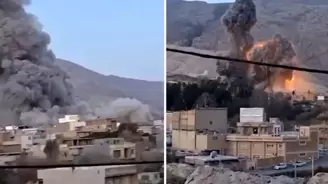 İsrail den yeni saldırı: Devrim Muhafızları karargahı vuruldu