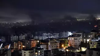 İsrail, her akşam Beyrut u vuruyor! Canlı yayında şiddetli patlamalar