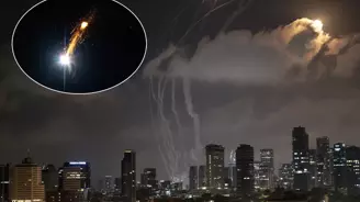 İran dan İsrail ve ABD üslerine Emad ve Kadir füzeli saldırı