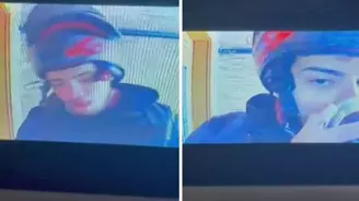 Müşteriye teslim edeceği tatlıyı kapı önünde açarak yaladı