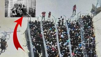 Dünya bu görüntüyü konuşuyor! Gazze de çekilen fotoğraf Nazi kampına benzetildi