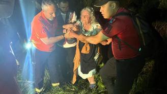 Manavgat ta kaybolan 81 yaşındaki kadın çalılıklar arasında bulundu
