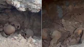 Temel kazısında kepçeye takıldı, ekipler hemen harekete geçti