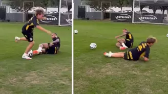 Rakiplerine acıması olmayan Neymar şimdi de oğluna acımadı