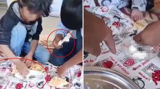 Skandal iddia: Üvey kardeşlerine hayvan dışkısı yedirdi