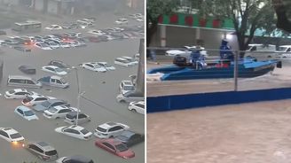 Çin in Qinzhou şehri tamamen sulara gömüldü