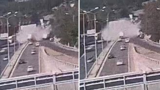 İzmir de bir polis memurunun şehit olduğu, 2 kişinin hayatını kaybettiği kaza güvenlik kamerasında