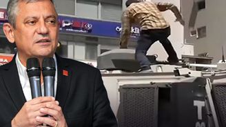 TOMA nın üstüne çıkıp zarar veren saldırgan tutuklandı