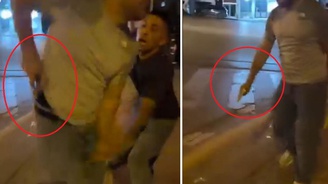 Dehşetin kaynağı bir polis memuru: Silahını çekip vatandaşlara tehditler savurdu