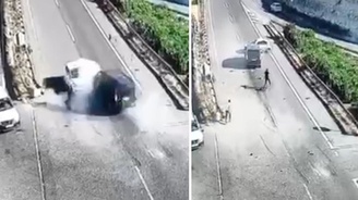Birecik te 3 kişinin öldüğü kazanın görüntüleri ortaya çıktı