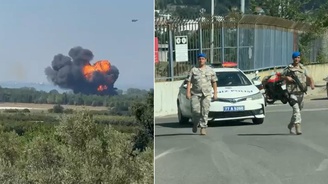 Yalova da F-16 eğitim uçağı düştü