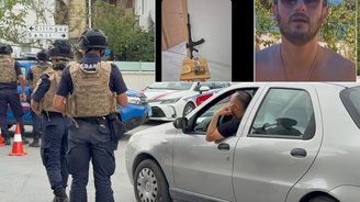İki gündür evde kapalı! Hem çevreye ateş açıp hem de paylaşım yapıyor