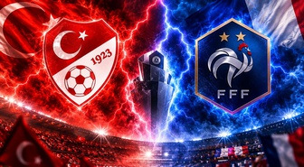 Türkiye-Fransa mücadelesinin ilk 11'leri belli oldu