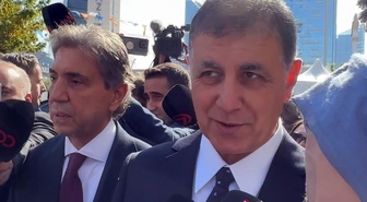 İzmir Büyükşehir Belediye Başkanı Cemil Tugay, AK Parti Genel Merkezi'nde