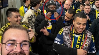 Tanınmamak için kar maskesi taktı ama işe yaramadı! Fenerbahçe maçında sürpriz