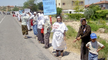 Uşak: Kışladağı Altın Madeni Açılışında Protesto Eylemi
