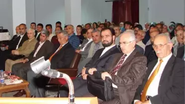 Kaş'ta 'Namaz'la Diriliş' Konferansı