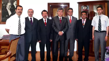 Mülkiyeliler, Vali İmga'yı Ziyaret Etti